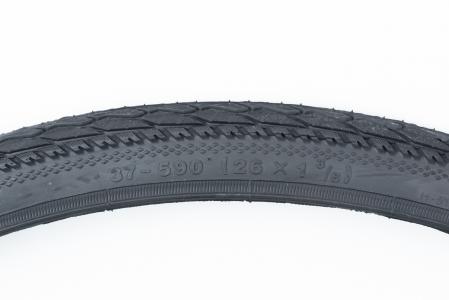 Шина 26"х1 3/8 (37-590) дорожня до велосипеда MAKO SHARK H-5113