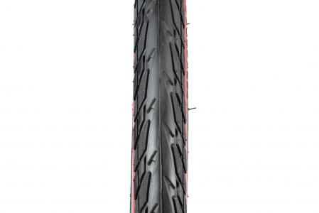 Шина 28" 700-45C (47-622) дорожня з червоною смугою до скутера SA-234