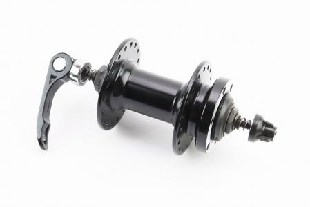 Втулка передня MTB алюмінієва 14Gx36H, Disk-brake, кріпл. ексцентрик, чорна до велосипеда KT-MD7F