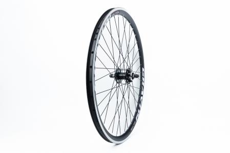 Колесо 26" переднє Disk-brake, обід алюмінієвий, втулка 14Gx36H, кріпл. гайка, "GRAVITY" (можл. подряпини) до велосипеда