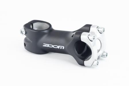 Винос керма MTB 28,6x31,8х90 мм, алюмінієвий, чорно-сірий до велосипеда