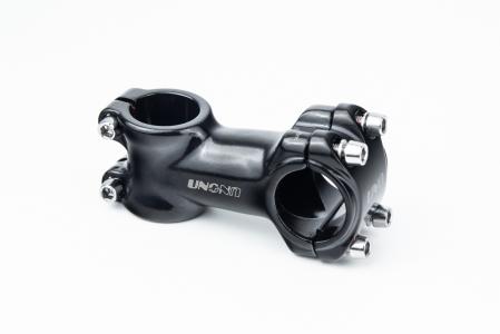 Винос керма MTB 28,6x31,8х75 мм, алюмінієвий, чорний для мототехніки AS-601