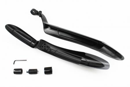 Крила пластмасові 24-26" MTB, чорні до велосипеда SMG-661