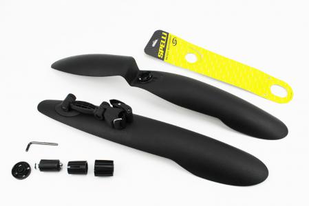 Крила пластмасові 24-26" MTB, чорні до велосипеда SMG-669