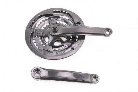 Шатуни "квадрат" 170 мм, 48.38.28T MTB, чорні до велосипеда BL 05