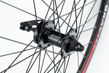 Колесо 27,5" переднє Disk-brake, обод "крапля" і втулка Neco (MS37F) 14Gx36H алюмінієві, кріпл. ексцентрик, "GRAVITY" до велосипеда