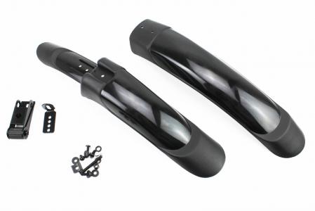 Крила пластмасові 24-26" MTB, чорні до велосипеда FL-612