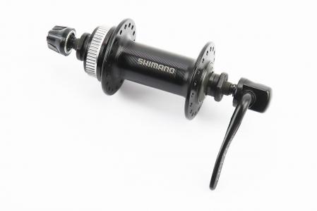 Втулка передня MTB алюмінієва 14Gx36H, Disk-brake Center Lock, кріпл. ексцентрик, чорна до велосипеда HB-TX505