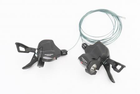 Перемикачі (манетка) 3x10 швидкостей, чорні до велосипеда DEORE SL-M6000