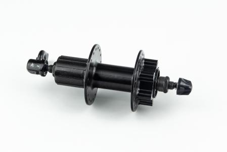Втулка задня MTB алюмінієва 14Gx36H під касету 8-10зв, Disk-brake, кріпл. ексцентрик, чорна до велосипеда FH-TX506