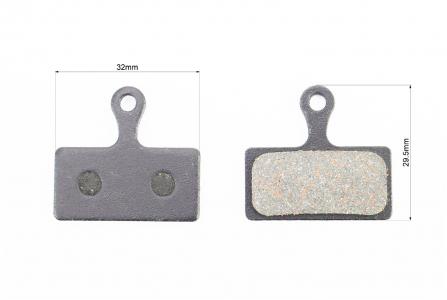 Гальмівні колодки Disk-brake (Shimano SLX M666, BR-M985, XTR 2011, XT BR-M785), чорні до велосипеда YL-1020