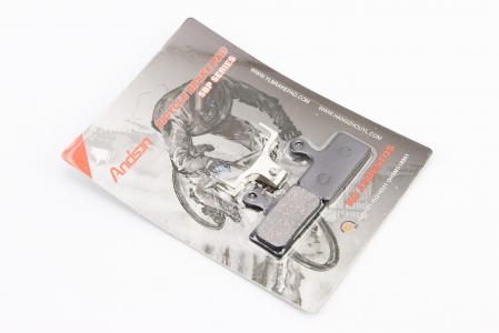 Гальмівні колодки Disk-brake (Shimano SLX M666, BR-M985, XTR 2011, XT BR-M785), чорні до велосипеда YL-1020