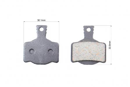Гальмівні колодки Disk-brake (Magura MT Series 2,4,6,8), чорні до велосипеда YL-1042