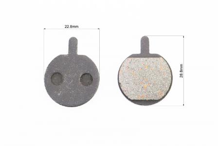 Гальмівні колодки Disk-brake (Hayes MX2,3, Sole, Artec ADC-01, JAK-5, Bolids Boli-BB2), чорні до велосипеда YL-1025