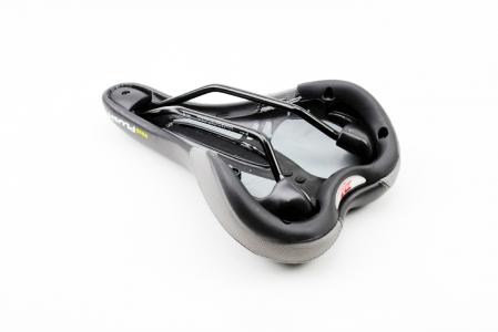 Сидіння MTB, чорно-сіре до велосипеда PLUSH VL-3126