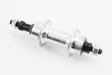 Втулка задня MTB алюмінієва 14Gx36H під вільнобіг, Disk-brake (різьба), 2 пром-підшипники 6200 2RS, кріпл. гайка, до велосипеда FB-A209RB