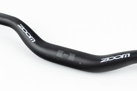 Кермо MTB 31,8х600 мм, алюмінієвий, чорний 345B до велосипеда