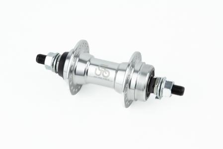 Втулка передня MTB алюмінієва 14Gx36H, Disk-brake (різьба), 2 пром-підшипники 6200 2RS, кріпл. гайка, до велосипеда U-B23F