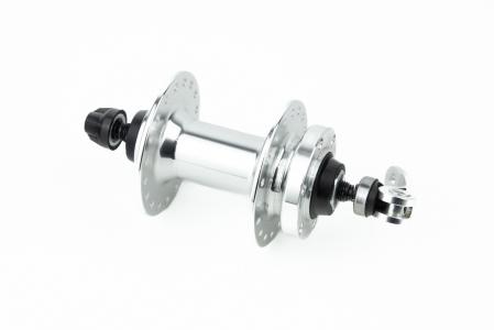 Втулка передня MTB алюмінієва 14Gx36H, Disk-brake, 2 пром-підшипники 6200 2RS, кріпл. ексцентрик, до велосипеда U-B07FQR