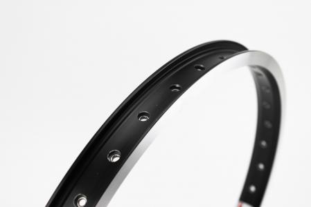 Обід 20" (406x24) BMX U-brake, пістонований, 14Gх36H алюмінієвий, чорний до велосипеда DM30