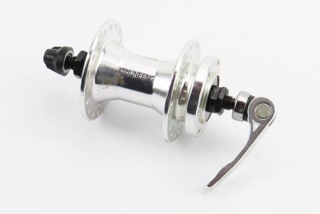 Втулка передня MTB алюмінієва 14Gx36H, Disk-brake, кріпл. ексцентрик до велосипеда SF-A210F