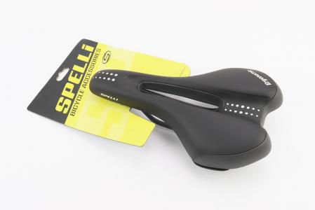Сидіння MTB 260x155 мм, чорне до велосипеда Ergonomic SSS-3349