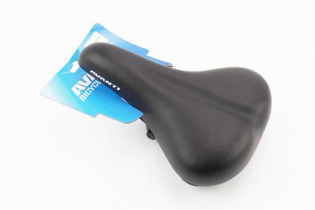 Сидіння MTB 255x180 мм, чорне до велосипеда AVY-6753
