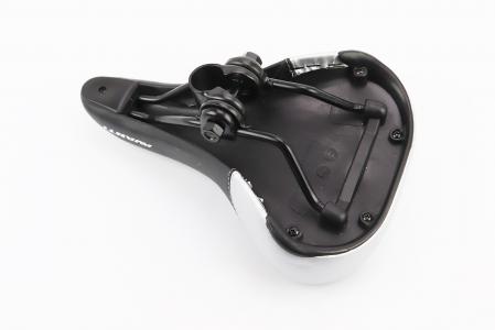 Сидіння MTB 255x180 мм, чорно-сіре до велосипеда AVY-6753