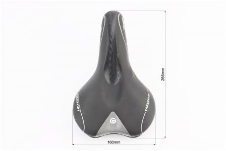 Сидіння MTB 265x160 мм, чорне до велосипеда CROSSRIDE N524