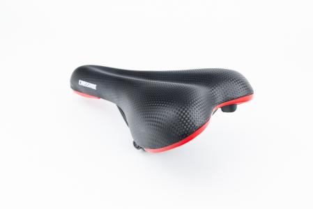 Сидіння MTB 260x150 мм, "карбон" до велосипеда CROSSRIDE BSK-N076