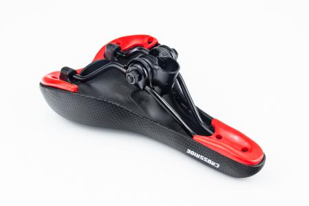 Сидіння MTB 260x150 мм, "карбон" до велосипеда CROSSRIDE BSK-N076