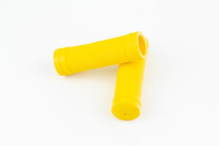 Ручки керма CHILD 90 мм, жовті до велосипеда SBG-660S
