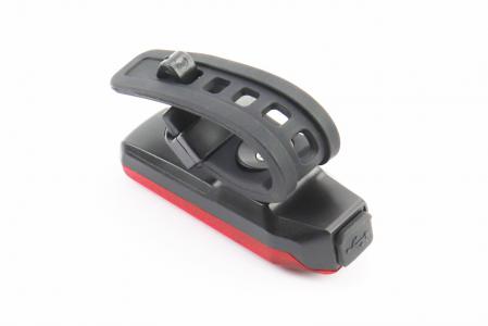 Ліхтар задній 12 діодів 120 lumen, Li-ion 3.7V 300mAh зарядка від USB, вологостійкий, до велосипеда ZH1608