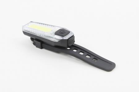 Ліхтар передній 12 діодів 120 lumen, Li-ion 3.7V 300mAh зарядка від USB, вологозахищений, до велосипеда ZH1608