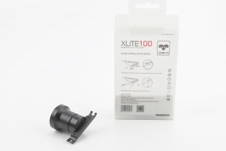 Ліхтар задній COB LED алюмінієвий, Li-ion 3.7V 400mAh зарядка від USB, датчик світла, Автоматичний СТОП-СИГНАЛ, вологостійкий IPx6, чорний до велосипеда XLite100