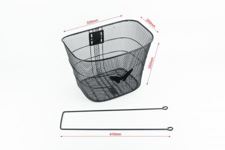 Кошик передня 28" (сітка), чорна "Метелик" до велосипеда TH-158