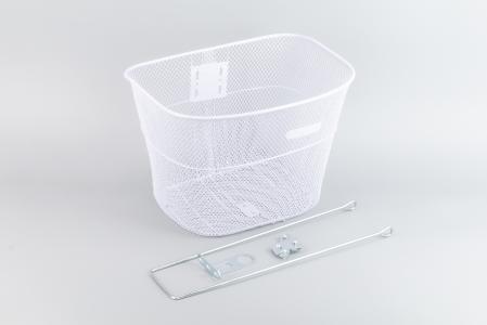 Кошик передня 26" (сітка), біла до велосипеда TH-152