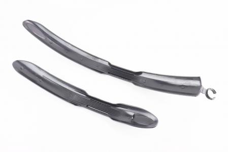 Крила пластмасові 26" MTB довгі, чорні до велосипеда HN26A/HN26B
