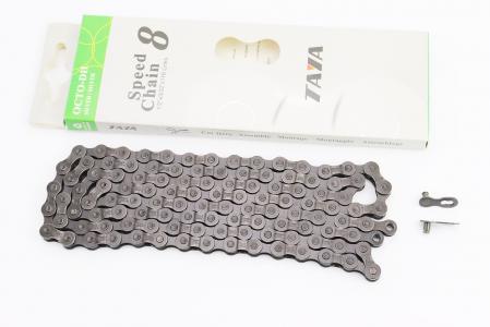 Ланцюг привідний 1/2х3/32"х116L 8 швидкостей, чорна OCTO до велосипеда