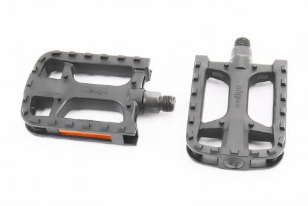 Педалі MTB 9/16" (113x78.5x23 мм) пластикові, чорні до велосипеда LU-883DU