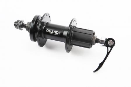 Втулка задня MTB алюмінієва 14Gx32H під касету 8-10зв, Disk-brake, кріпл. ексцентрик, чорна до велосипеда KT-MD4R