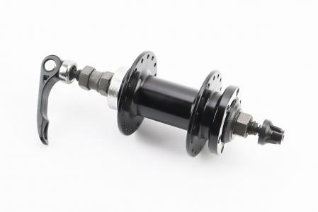 Втулка задня MTB алюмінієва 14Gx32H під вільнобіг, Disk-brake, кріпл. ексцентрик, чорна до велосипеда KT-TD7R