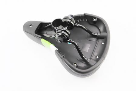 Сидіння CHILD 210x150 мм, чорно-зелено-біле до велосипеда SPORT AZ-272BF