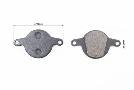 Гальмівні колодки Disk-brake (Magura LOUISE FR, 2002-2006, CLARA 2001-2002), чорні до велосипеда YL-1012