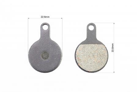 Гальмівні колодки Disk-brake (Tektro IOX,2011), чорні до велосипеда YL-1022