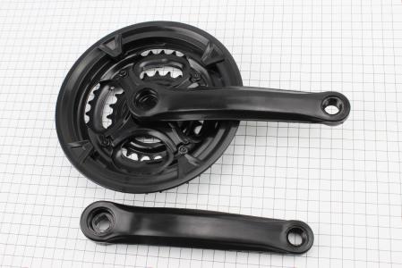 Шатуни "квадрат" 170 мм, 42.34.24T MTB, чорні до велосипеда BL 07