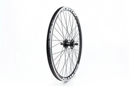 Колесо 24" переднє Disk-brake, обід "крапля" алюмінієвий, втулка 14Gх36H, кріпл. гайка, "GRAVITY" до велосипеда