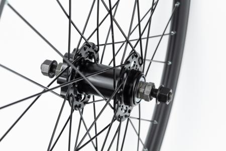Колесо 24" переднє Disk-brake, обід "крапля" алюмінієвий, втулка 14Gх36H, кріпл. гайка, "GRAVITY" до велосипеда