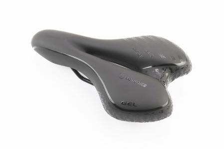 Сидіння MTB 270x160 мм, чорне "GEL" до велосипеда