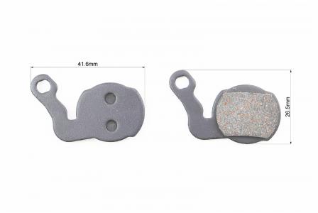 Гальмівні колодки Disk-brake (Magura Lousise 2007,2008), чорні до велосипеда YL-1038